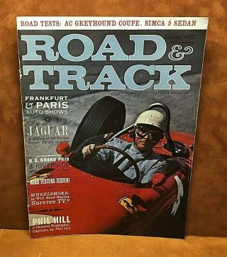 Vintage Road & Track Magazines 1962 You Pick Issue