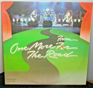 Vintage 1976 Lynyrd Skynyrd " One More From The Road " 2 - Lp Set Gatefold/insert