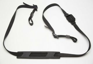 Vintage Minolta 42 " Black Camera Neck/shoulder Strap No Metal