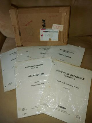 Vintage Heathkit Continuing Education And H8 Reference Manuals Chapter 1 - 5 Hdos