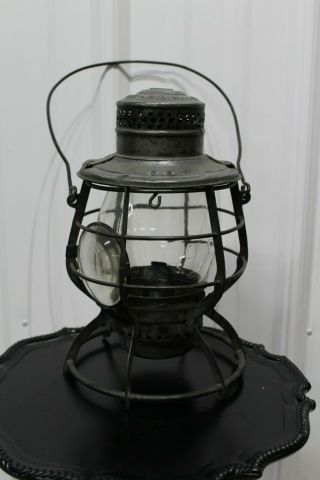 Cpr E.  T Wright & Co Hamilton Ontario Railroad Lantern Clear Globe Bullseye 250