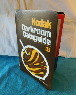 Vintage 1977 Kodak Darkroom Guide For Black And White Film Cat 1552090 Book
