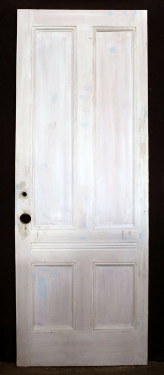 32 " X89 " X1.  75 " Antique Vintage Victorian Solid Wood Wooden Interior Exterior Door