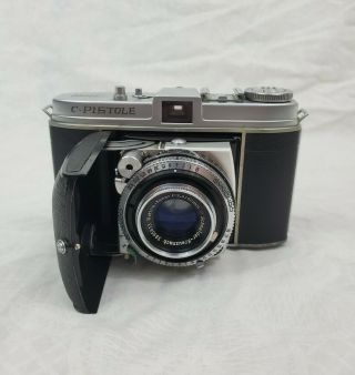 Vtg Kodak Retina 1b 35mm Film Folding Camera Synchro Compur Schneider - Kreuznach