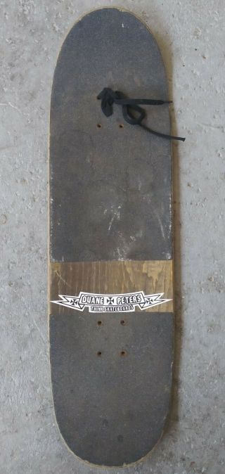 Rare Vintage Duane Peters 1994 Think skateboard Santa Cruz Natas Grosso Hosoi 2