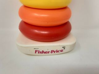 Vintage Fisher Price Ring Stacker Rocker 627 2