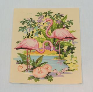Vintage Pink Flamingo Medium 8 Inch Decal Liberty Company Us