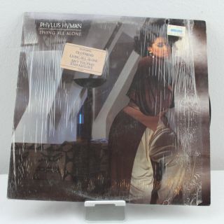 Phyllis Hyman Living All Alone Vintage Vinyl Record Lp Vg,  St53029