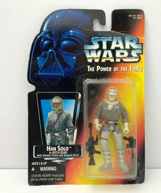Vintage Star Wars Potf2 Han Solo Hoth