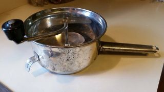 Vintage Foley Food Mill,  Strainer,  Masher Stainless Steel 2