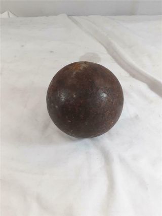 Antique Cannon Ball Solid Shot 11 1/2 Pound Possible Civil War Era