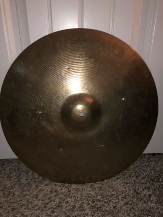 18 " Vintage Paiste Formula 602 Crash Cymbal (cracked)