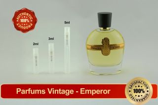 Parfums Vintage Emperor 2ml 3ml 5ml Sample
