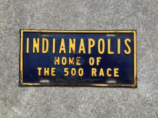 Indiana - Home Of The Indianapolis 
