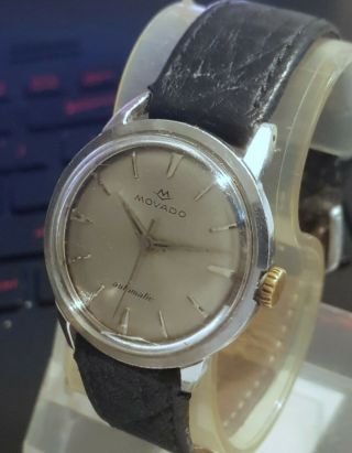 Vintage Movado Sub Sea Automatic Watch Borgel Case Cal 436