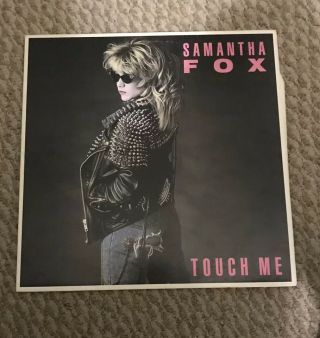 Samantha Fox Touch Me Vinyl Lp Vintage 80s 1986 Near