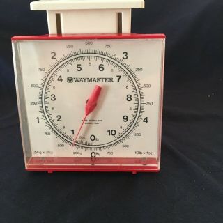Vintage Waymaster Kitchen Scale Made In England