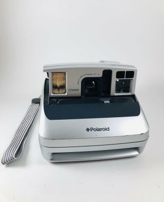 Vintage Polaroid One 600 Instant Camera With Built - In Flash -