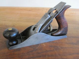 Antique Vintage Stanley No.  3 Type 4 (1874 - 1884) Pre - Lateral Woodworking Plane
