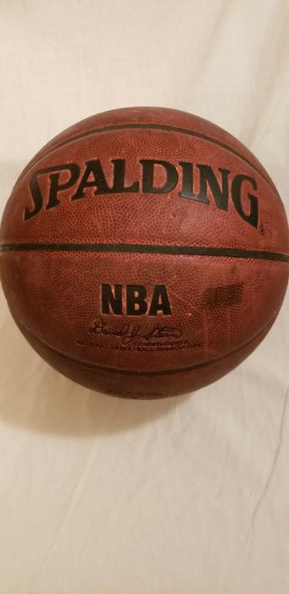 Vintage David J.  Sterns Spalding Nba Tack Basketball