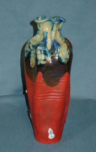 Antique Japanese Vase Sumida Gawa Ishiguro Koko 12 