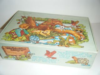 Vintage Elementary School Pencil Box General Box Co.  Forest Animals
