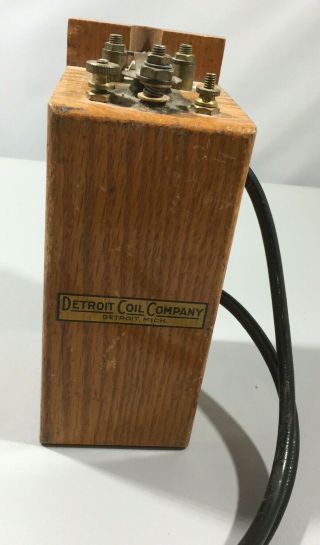 Vintage Detroit Coil Company Coil,  Type F18
