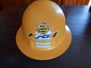 Hard Hat California Sce San Onofre Nuclear Power Plant Vintage Estate Find