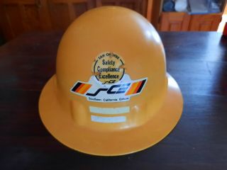 HARD HAT CALIFORNIA SCE SAN ONOFRE NUCLEAR POWER PLANT VINTAGE Estate find 2