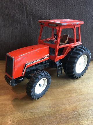 Vintage Cast Allis Chalmers 8010 1/16 Scale Toy Farm Tractor Usa Made Ertl