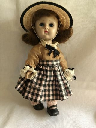 Vintage Vogue Ginny Doll 1955 - 6 Slw Ml Beryl 1953 Outfit No Heel Shoes