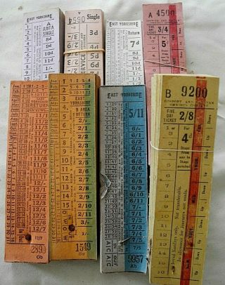 Bus Tickets: 500 " Willebrew " And Long Punch - Type Tickets Mostly In Packs Of 50