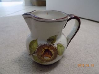 Vintage Italian Pottery,  Water/wine Pitcher,  Signed Tiferno Italy
