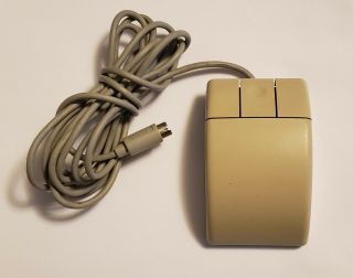 Vintage Digital Pcxas - Aa 3 Brown Button Computer Mouse