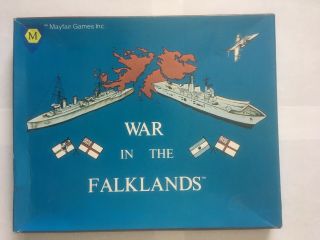 Vintage Mayfair Games War In The Falklands 1914 & 1982,  010 1982 Unpunched