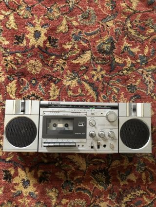 Vintage Emerson Mm815 Boombox Am/fm Cassette Radio