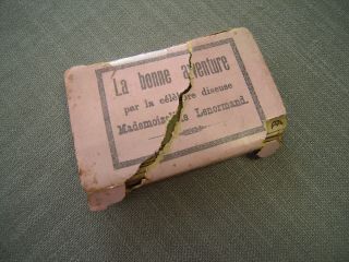 1900 Madame Lenormand Deck Antique Fortune Telling Tarot Cards 2
