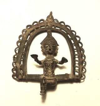 18th Century Tibetan Or Nepalese Bronze Tara Figure Altar Fitment