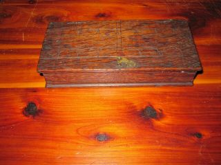 Antique 19th C.  Gold Rush Civil War Apothecary Balance Scale In Engraved Wood Box 2