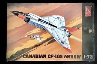 Canadian Cf - 105 Arrow 1/72 Scale Hobby Craft