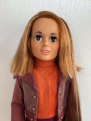 OOAK IDEAL Crissy Doll Body With Harmony Doll Head Reroot Grow Hair 2
