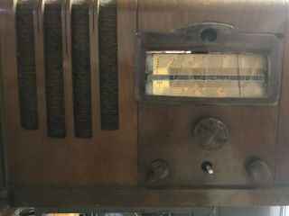 Vintage Old Antique Silvertone Radio Model 4765