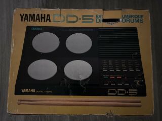 Yamaha DD - 5 Digital Drum Pads Vintage 2
