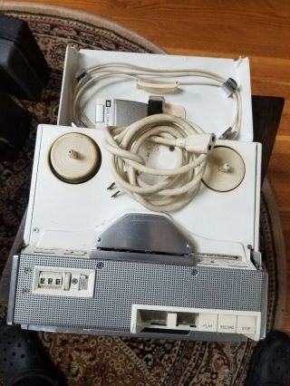 Vintage Wollensak T - 1500 Reel to Reel Tape Player Recorder with Case - NR 2