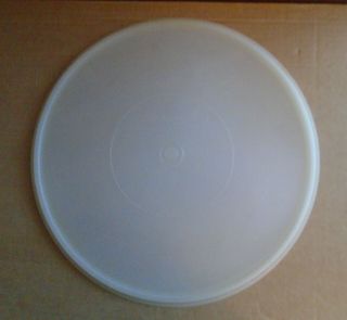 Vintage Tupperware Replacement 12 3/4 " Clear Lid Only 224 - 19 Sa