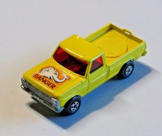 Vintage Matchbox Rolamatics No.  57 Ford Wild Life Truck Missing Lion And Cover