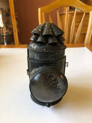 Dietz Police Oil Lantern 2 3/4 Bullseye Flashlight Antique Vintage