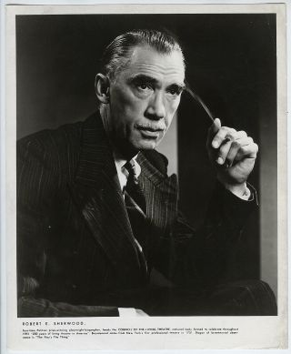 Yousuf Karsh Vintage Portrait Of Robert E.  Sherwood 1961 Press Photo