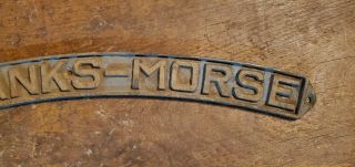 Antique Brass Sign FAIRBANKS - MORSE RARE 3