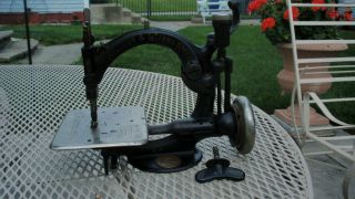 Antique Wilcox And Gibbs Sewing Machine Small 1883